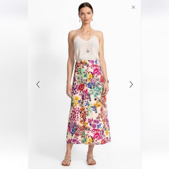 Johhny Was NWTs Linen Skirt - Picture 2 of 8